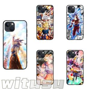 ドラゴンボール Dragon Ball iPhone 6 6s iPhoneX XS MAX XR iPhone11 7 8 plus Pro SE 12 mini iPhone13 promax TPU スマホケース 鏡面ガラス スマートフォン