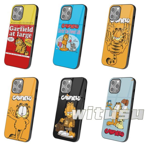Garfield ガーフィールド iPhone 14 12 7 8 6 plus iPhoneX X...