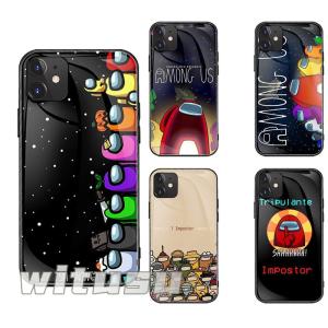 Among us アモングアス ホットゲーム iPhone14 7 8 plus iPhoneX XS MAX XR iPhone11 Pro SE 12 13 mini 対応 TPU スマホケース ガラス 強化ガラス ケース｜beatystore