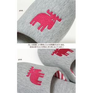 環境に配慮した ニット スリッパ moz M ...の詳細画像4
