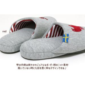 環境に配慮した ニット スリッパ moz M ...の詳細画像5