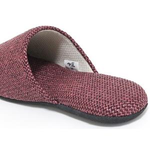 スリッパ Mサイズ 麻風ざっくり織 ポリエステ...の詳細画像4