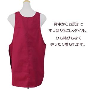 エプロン バックベストタイプ ツイル タブリエ...の詳細画像3