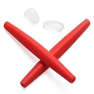 Mryok イヤーソック&ノーズパッド 対応Oakley Crosshair New 2012 OO4060 レッド