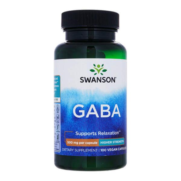 【正規品】スワンソン GABA 500mg 1本 Swanson ガンマ・アミノ酪酸 ギャバ 日時指...