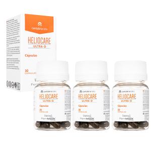 ヘリオケア ウルトラDカプセル 30錠 3本  Heliocare Ultra-D カンタブリア社 ビタミンＤ配合 日時指定不可 お得｜ビューストア