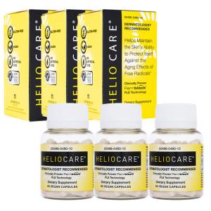 ヘリオケア アメリカ版 60錠 3本 Heliocareantioxidantformula 海外発送便商品 日時指定不可 限定品 日焼け止め サプリメント Us市場向け商品