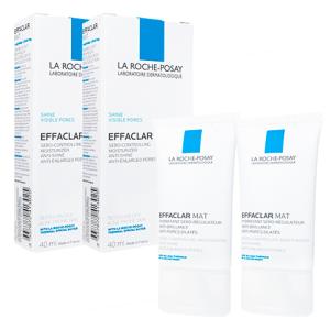 ラロッシュポゼ　エファクラマット 40ml 2本 La Roche-Posay Effaclar Mat 保湿ジェルクリーム　パラベンフリー ノンコメドジェニック  日時指定不可｜beau-store