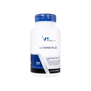 バイタルミー VitalMe L-LysinePlus Lリジンプラス250錠 1本 正規品 エルリジンプラス リジン 亜鉛 ジンク 日時指定不可