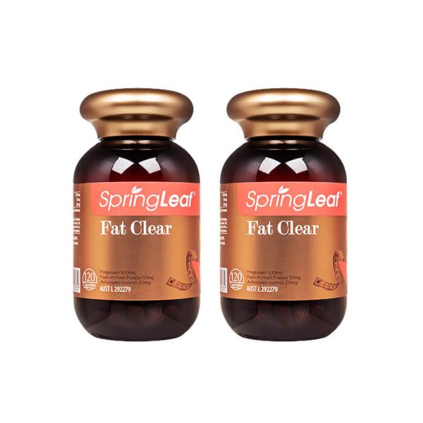 ファットクリア 120錠 2本 SpringLeaf Fat Clear スプリングリーフ 日時指定...