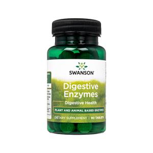 ダイジェスティブエンザイム 90錠 1本 スワンソン Swanson Digestive Enzymes 消化サポート 日時指定不可 送料無料