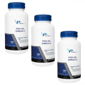 バイタルミー フィッシュオイルオメガ3 3本 1本 1錠 Epa Dha ビタミンe