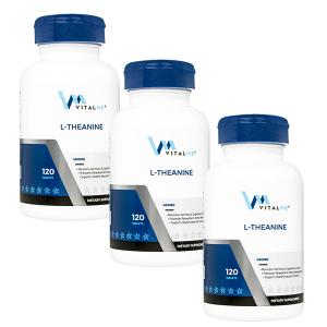 バイタルミー　L-テアニン400mg120錠　3本　日時指定不可