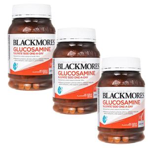 グルコサミンサルフェート 1500 ワンアデイ 180錠 3本 ブラックモアズ Blackmores Glucosamine Sulfate 1500 One-A-Day 日時指定不可｜beau-store