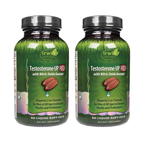 アーウィンナチュラルズ　テストステロンUPレッド60錠　2本　IrwinNaturals Testo...