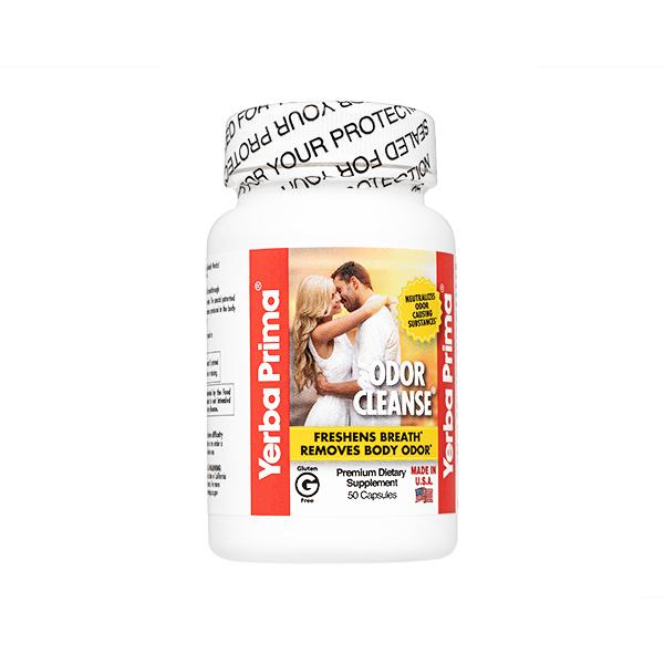 YerbaPrima オダークレンズ 50錠 1本 ヤーバプリマ Odor Cleanse 日時指定...