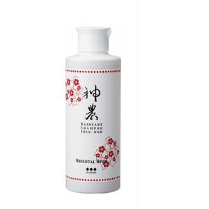 15％OFFクーポン付 神農ヘアシャンプー 200ml 6本 植物の抽出液と