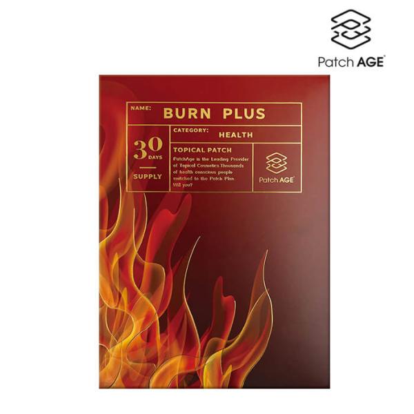 PatchAGE BURN PLUS バーンプラス 30パッチ入り パッチエイジ シート パッチ型 ...