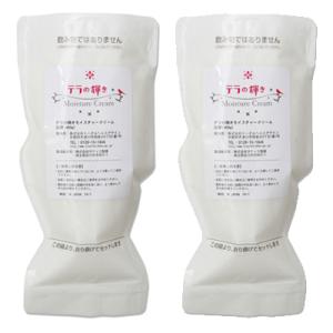 テラの輝き　モイスチャークリーム詰替パウチ400g 2袋セット　油分も水分もお肌に与えてくれるオールインワン型のゲルクリーム｜beau-store