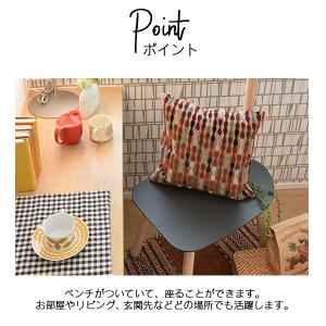 ベンチハンガー ハンガーラック 木製 おしゃれ...の詳細画像2
