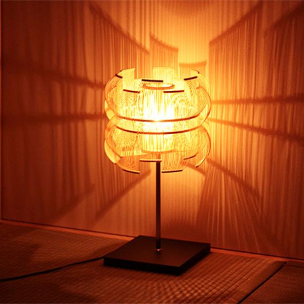 フロアライト 和室照明 おしゃれ 北欧 和 照明器具 竹 1灯 トイレ照明 花 アジアン 木 和モダ...