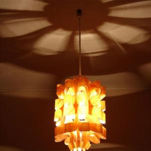 ペンダントライト おしゃれ 1灯 リビング ダイニング 照明器具 照明 松 ウッド LED 対応 デザイナーズ 照明作家 谷俊幸 間接照明 寝室 MATSU WOODの商品画像