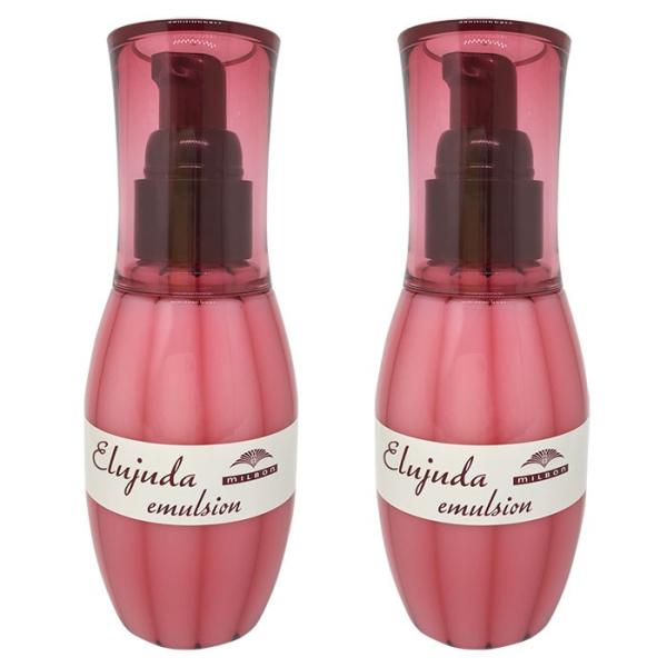 2個セット ミルボン エルジューダ エマルジョン 120g Elujuda 細い髪 洗い流さないトリ...