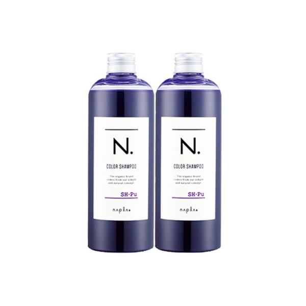 お得な2個セット ナプラ N. エヌドット カラーシャンプー 320mL パープル アウトレット商品...