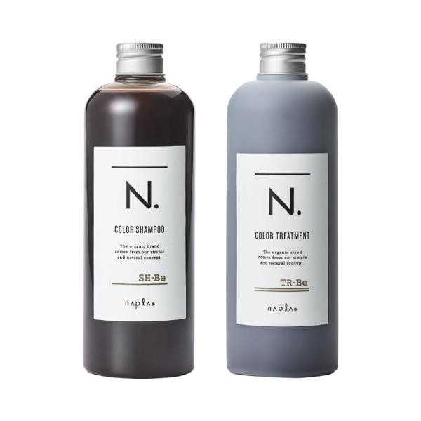 ナプラ N. エヌドット カラーシャンプー 320mL ＆ カラートリートメント 300g Be（ベ...
