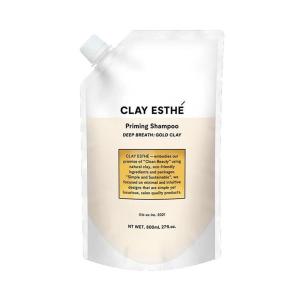 クレイエステ CLAY ESTHE プライミングシャンプー ゴールドクレイ 800ml 国内正規品 送料無料｜beaufa