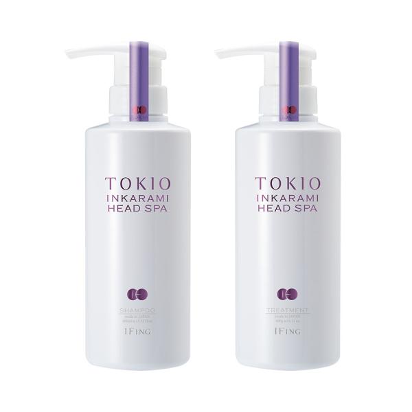 各1個セット リニューアル 新・TOKIO IE ヘッドスパ シャンプー ＆ トリートメント 400...