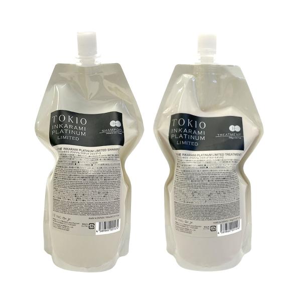 各1個セット TOKIO IE プラチナム リミテッド シャンプー 700ml ＆ プラチナム リミ...