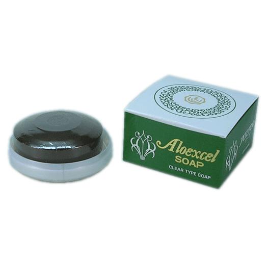 マミヤンアロエ　アロエエクセルソープ  しっとりタイプ（ケース付）