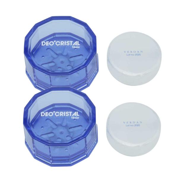 【２個セット】デオクリスタル ヴェルダン ディスクタイプ　100ｇ