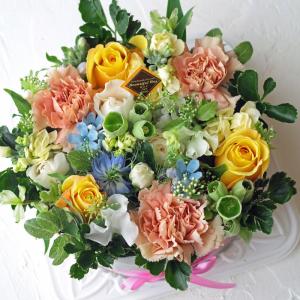 結婚記念日 花 フラワーケーキ 誕生日 結婚祝...の詳細画像1