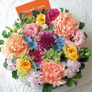 結婚記念日 花 フラワーケーキ 誕生日 結婚祝...の詳細画像3