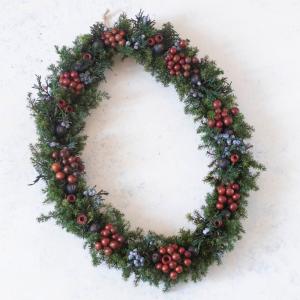 クリスマスリース 玄関 北欧 リース おしゃれ...の詳細画像4