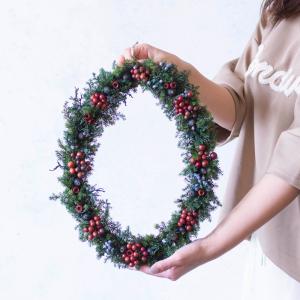クリスマスリース 玄関 北欧 リース おしゃれ...の詳細画像5