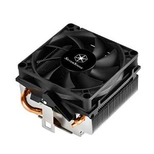 SilverStone Technology KR01 ロープロファイル95W以上 AMDソケット AM2/AM3/AM4/FM1/FM2 CPUクーラー 高さ54mm KR01-x