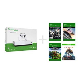 Xbox One S 1 TB All Digital Edition ソフト4本セット Forza Horizon 3 + Minecra