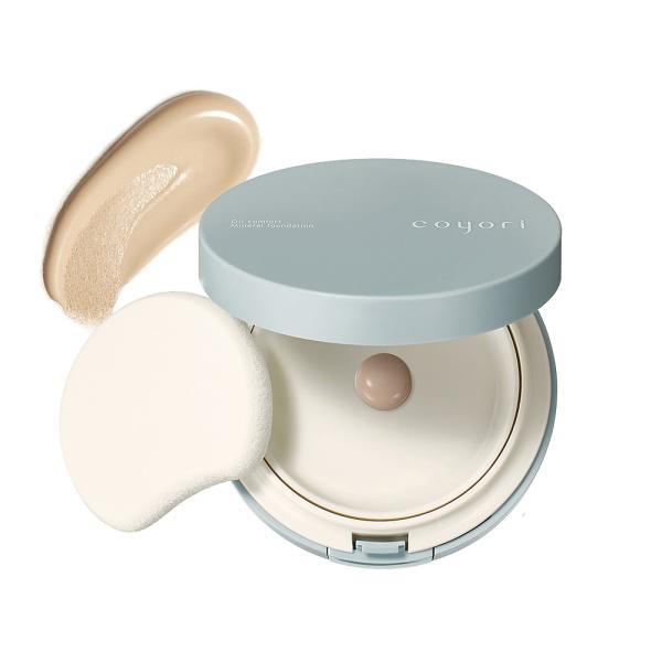 coyori オイルコンフォートミネラルファンデーション 15g イエローベージュ (約2か月分)