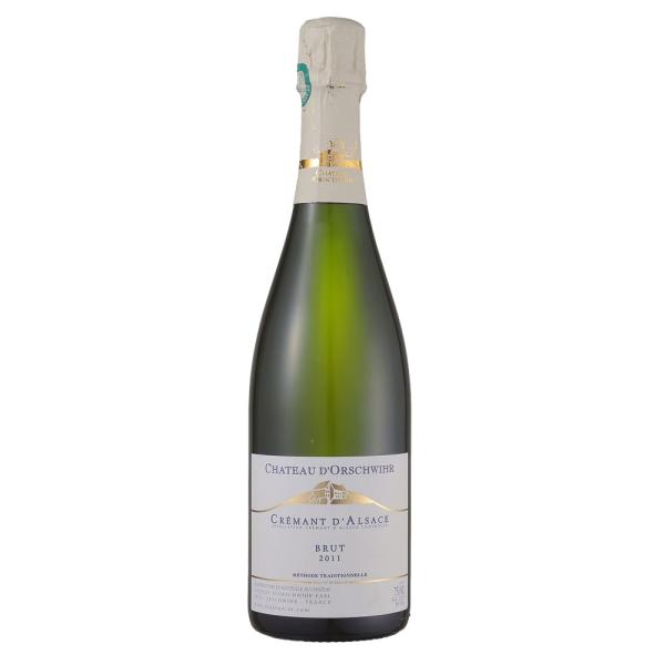 【1本】シャトー ドルシュヴィール クレマン ダルザス 発泡 スパークリング 白 辛口 750ml ...