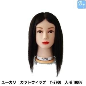 美容雑貨3 ヘア小物 ユーカリ カットウィッグ Y-2700 人毛100 美容雑貨3 ヘア小物 ユーカリ カットウィッグ Y-2700 人毛100