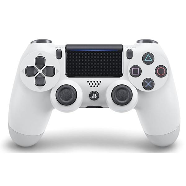 ワイヤレスコントローラー (DUALSHOCK 4) グレイシャー・ホワイト (CUH-ZCT2J1...