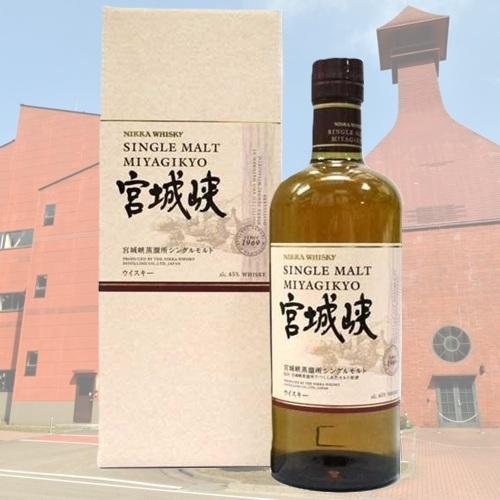 ニッカ 宮城峡 箱付き 700ml 45% シングルモルトウイスキー 4904230042297 【...