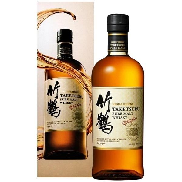 ニッカウヰスキー 竹鶴ピュアモルト 箱付き 43% 700ml ジャパニーズウイスキー