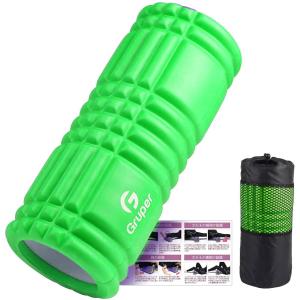 Gruper フォームローラー 筋膜リリース グリッドフォームローラー