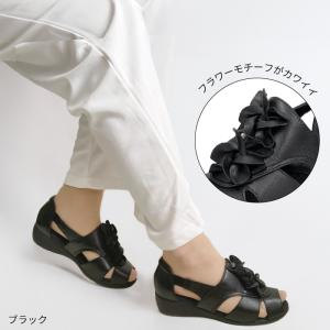 【30%OFF】 本革 サンダル レディース ...の詳細画像2