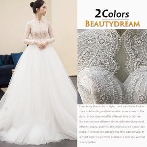 最新情報 ウェディングドレスウェディングドレス白パーティードレスレースロングドレスプリンセスエレガ ワンピース ドレス