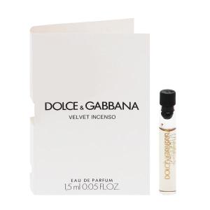 ドルチェ＆ガッバーナ ベルベット インセンソ (チューブサンプル) EDPSP 1.5ml 香水 フレグランス VELVET INCENSO SUN DOLCE＆GABBANAの商品画像